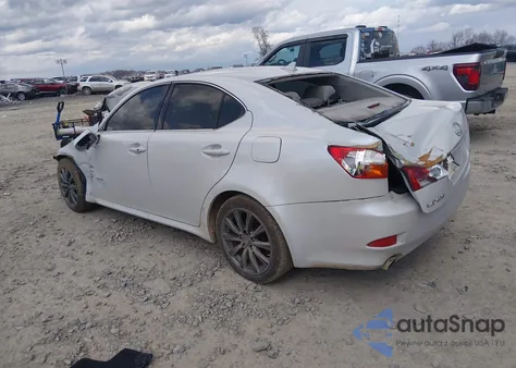2007 Lexus Is 250 from USA, damaged, VIN JTHCK262572016137